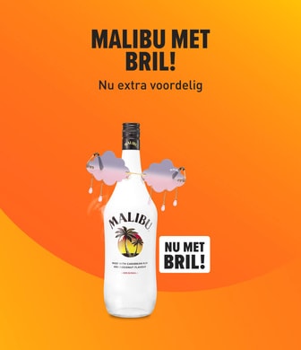 malibu nu met gratis bril! Nu extra voordelig